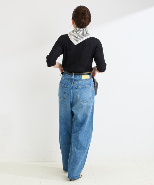 B.C STOCK(ベーセーストック)の「スカーフ(ストール/ショール・レディース・ブラック/ブラウン/ベージュ/ブルー・FREE)」の17枚目の写真