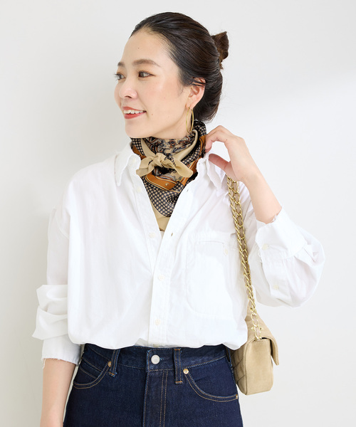 B.C STOCK(ベーセーストック)の「スカーフ(ストール/ショール・レディース・ブラック/ブラウン/ベージュ/ブルー・FREE)」の12枚目の写真