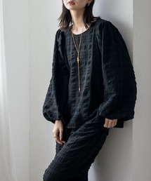 No Rule No Line | ボリュームスリーブブラウス セレモニー オケージョン 結婚式 セットアップ対応 カセットスタイル対応(別売り)(Tシャツ/カットソー)