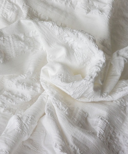 No Rule No Line（ノール－ルノーライン）の「ボリュームスリーブブラウス セレモニー オケージョン 結婚式 セットアップ対応 カセットスタイル対応(別売り)（Tシャツ/カットソー・レディース・ブラック/ホワイト・FREE）」の7枚目の写真