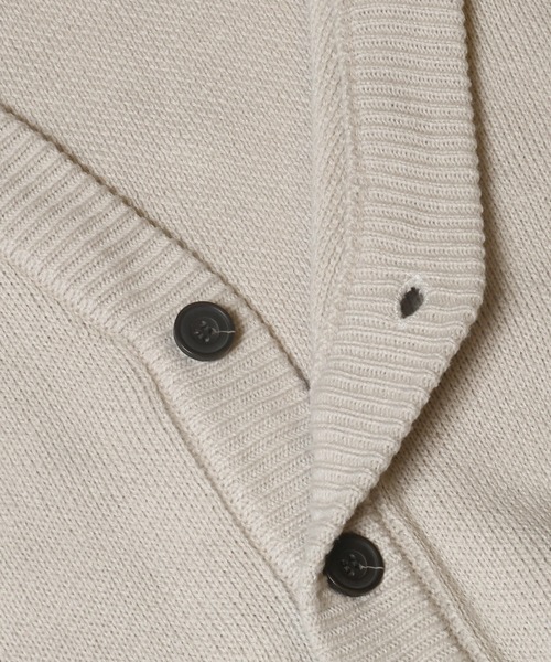 coca（coca）（コカ）の「ダブルジャガードカーディガン（カーディガン/ボレロ・メンズ・ブラック/ライトグレー/ネイビー/ベージュ・XL/M/L）」の22枚目の写真