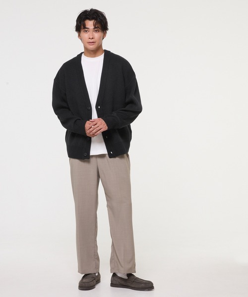 coogi ダブル カーディガン 多種ビジュー釦シャギーニットカーディガン≪Shaggy and Fur Collection≫