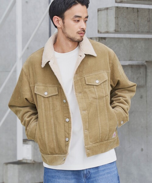 SMITH'S(スミス)の「SMITH’S(スミス)別注裏ボアブルゾン(ブルゾン・メンズ・ブラウン/ネイビー・S/M/L/XL)」の2枚目の写真