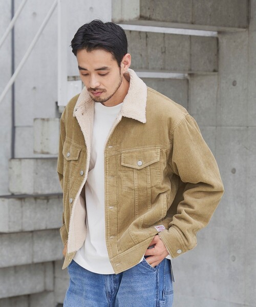 SMITH'S(スミス)の「SMITH’S(スミス)別注裏ボアブルゾン(ブルゾン・メンズ・ブラウン/ネイビー・S/M/L/XL)」の5枚目の写真