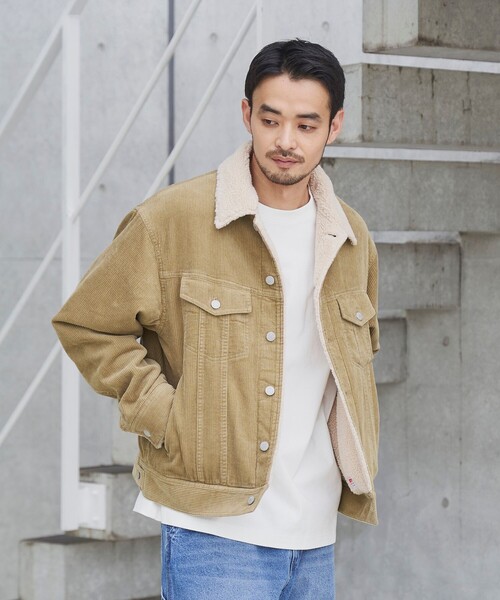 SMITH'S(スミス)の「SMITH’S(スミス)別注裏ボアブルゾン(ブルゾン・メンズ・ブラウン/ネイビー・S/M/L/XL)」の7枚目の写真