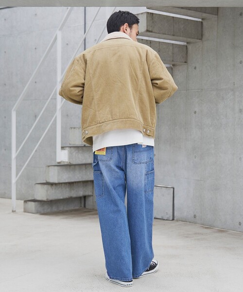 SMITH'S(スミス)の「SMITH’S(スミス)別注裏ボアブルゾン(ブルゾン・メンズ・ブラウン/ネイビー・S/M/L/XL)」の8枚目の写真