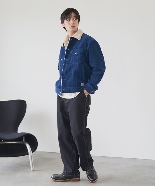 SMITH'S(スミス)の「SMITH’S(スミス)別注裏ボアブルゾン(ブルゾン・メンズ・ブラウン/ネイビー・S/M/L/XL)」の15枚目の写真