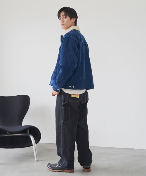 SMITH'S(スミス)の「SMITH’S(スミス)別注裏ボアブルゾン(ブルゾン・メンズ・ブラウン/ネイビー・S/M/L/XL)」の17枚目の写真