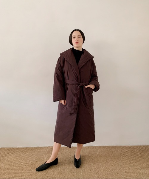 セール】DECADE CLASSIC オーバーネックダウンコート（ダウン