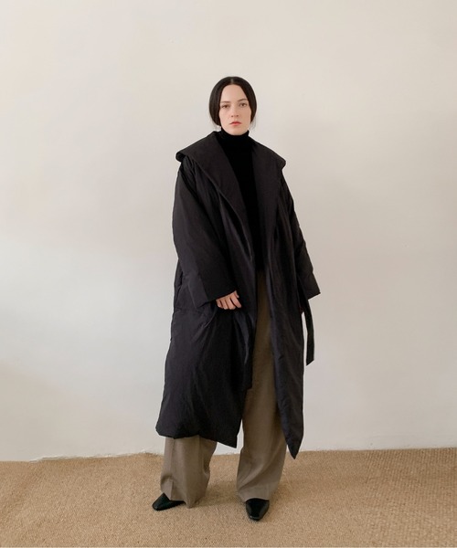 セール】DECADE CLASSIC オーバーネックダウンコート（ダウン