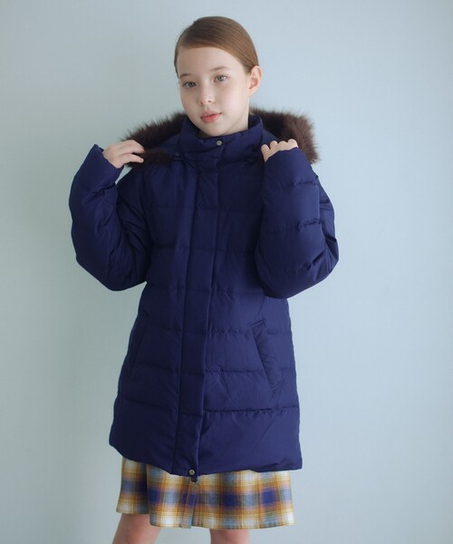 GIRLSダウンコート / キッズ 140cm-160cm（ダウンジャケット/コート