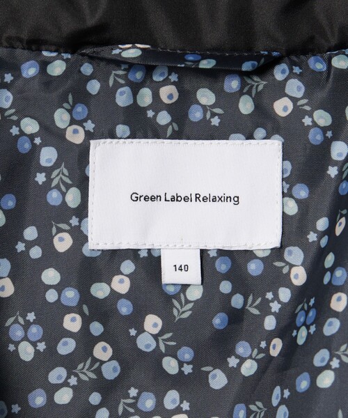 green label relaxing（グリーンレーベルリラクシング）の「GIRLSダウンコート / キッズ 140cm-160cm（ダウンジャケット/コート・キッズ・ダークグレー/ベージュ/ネイビー・140cm/150cm/160cm）」の5枚目の写真