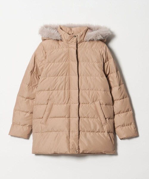 green label relaxing（グリーンレーベルリラクシング）の「GIRLSダウンコート / キッズ 140cm-160cm（ダウンジャケット/コート・キッズ・ダークグレー/ベージュ/ネイビー・140cm/150cm/160cm）」の6枚目の写真