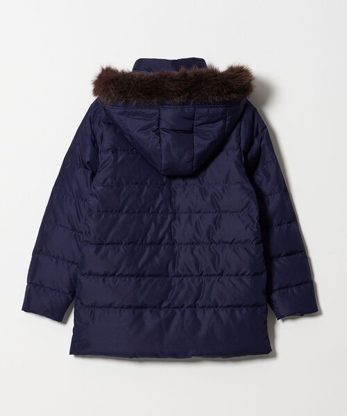 green label relaxing（グリーンレーベルリラクシング）の「GIRLSダウンコート / キッズ 140cm-160cm（ダウンジャケット/コート・キッズ・ダークグレー/ベージュ/ネイビー・140cm/150cm/160cm）」の12枚目の写真