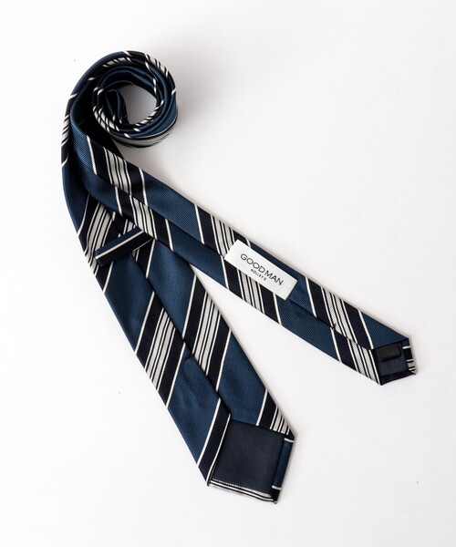 NOLLEY’S（ノーリーズ）の「バスケットMIXストライプネクタイ 25AWコレクション（ネクタイ・メンズ・グリーン系その他/ブルー系その他・FREE）」の5枚目の写真