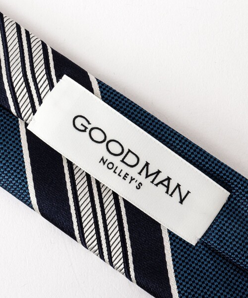 NOLLEY’S（ノーリーズ）の「バスケットMIXストライプネクタイ 25AWコレクション（ネクタイ・メンズ・グリーン系その他/ブルー系その他・FREE）」の6枚目の写真