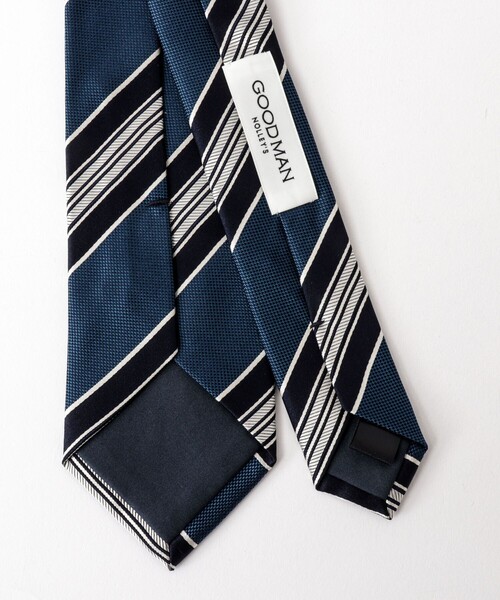 NOLLEY’S（ノーリーズ）の「バスケットMIXストライプネクタイ 25AWコレクション（ネクタイ・メンズ・グリーン系その他/ブルー系その他・FREE）」の7枚目の写真