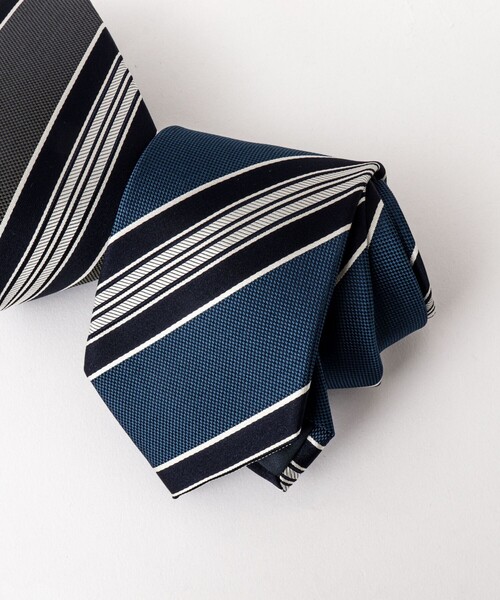 NOLLEY’S（ノーリーズ）の「バスケットMIXストライプネクタイ 25AWコレクション（ネクタイ・メンズ・グリーン系その他/ブルー系その他・FREE）」の16枚目の写真