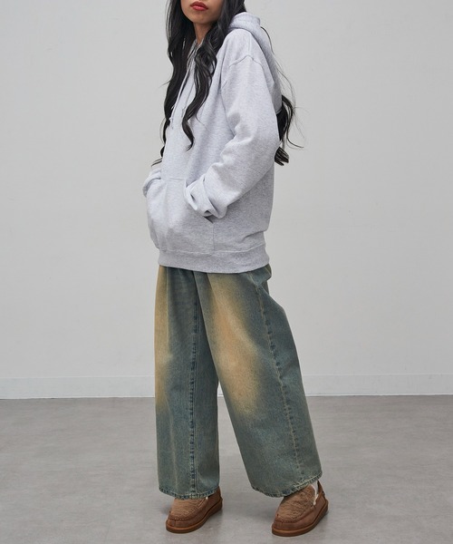 MEI（メイ）の「【MEI】FUR MOCCASIN / ファーモカシン（モカシン/デッキシューズ・レディース・キャメル/マルチ/ブラック・L/M）」の21枚目の写真