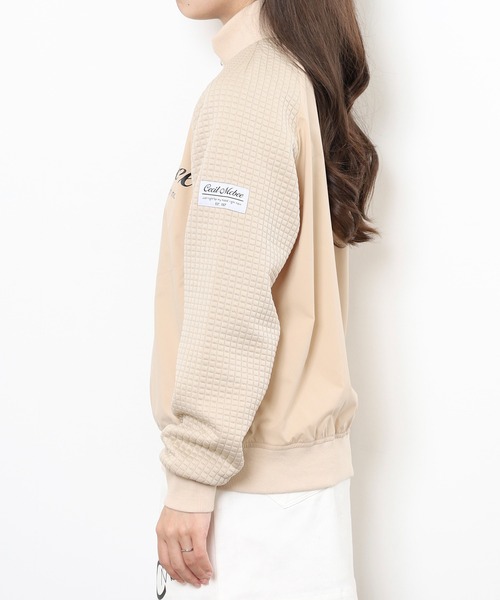 CECIL McBEE(セシルマクビー)の「MESSAGE BLOUSON(ブルゾン・レディース・ベージュ/ブラック・2(M)/1(S))」の15枚目の写真