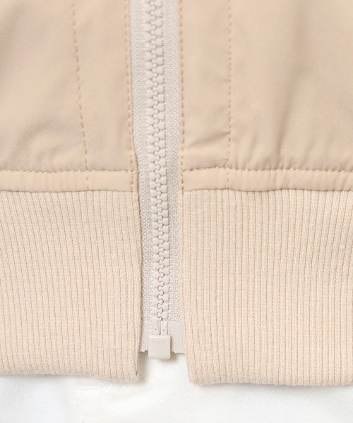 CECIL McBEE(セシルマクビー)の「MESSAGE BLOUSON(ブルゾン・レディース・ベージュ/ブラック・2(M)/1(S))」の21枚目の写真