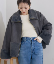 RU.TI.LE(ルチル)の【RU.TI.LE】フェイクムートンコート(ムートンコート)
