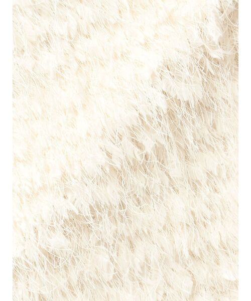 ELENDEEK（エレンディーク）の「フェザーヤーンストレートスカート（スカート・レディース・ブラック/オフホワイト・01/02）」の11枚目の写真