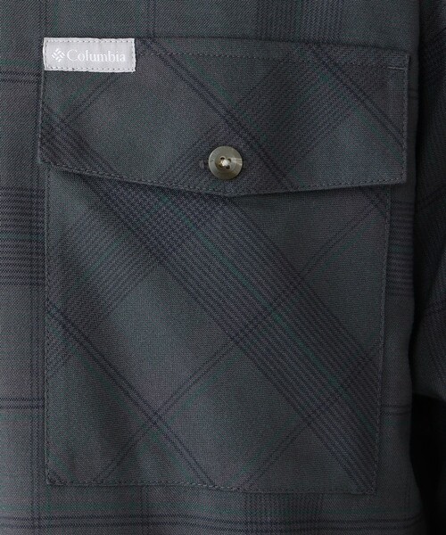 Columbia（コロンビア）の「Columbia／メンズ ブレイムアイル シャツ フランネル UVカット／コロンビア（シャツ/ブラウス・メンズ・オレンジ/グリーン・L/M/S/XL）」の18枚目の写真