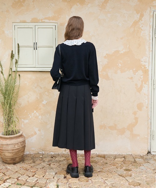 ROCKFISH WEATHERWEAR(ロックフィッシュウェザーウェア)の「CLASSIC WOOL CARDIGAN(カーディガン/ボレロ・レディース・グレー/ブラック/ネイビー/ブラウン/オリーブ/ブルー・S/M)」の8枚目の写真