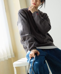 Healthknit | Healthknit/ヘルスニット Classic sweatshirt henley neck long sleeve ヘンリーネック スウェット(スウェット)