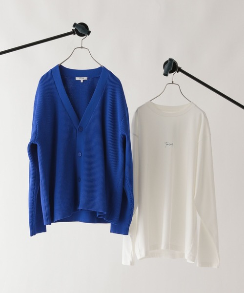 トクトク2SET/アゼカーディガン/603663（カーディガン/ボレロ