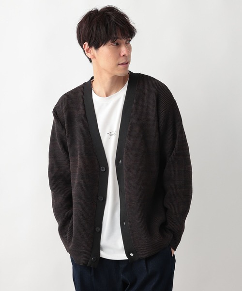 トクトク2SET/アゼカーディガン/603663（カーディガン/ボレロ