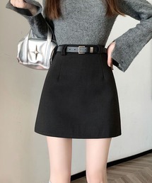 MAISON DE THERESE（メゾン ド テレーズ）の「Aラインのアンシン ウール ミニスカート（スカート・レディース）」