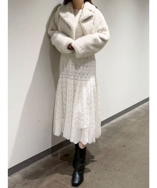 セール】モヘヤニットスカシアミワンピース（ワンピース）｜MERCURYDUO