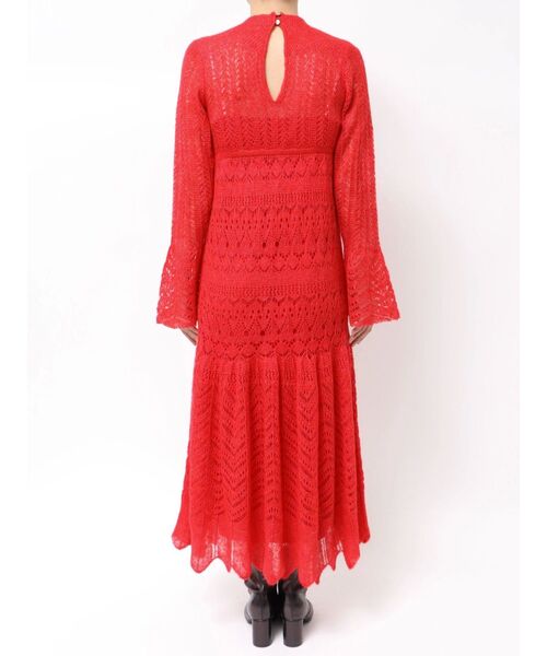 モヘヤニットスカシアミワンピース（ワンピース）｜MERCURYDUO