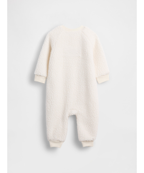 GAP（ギャップ）の「GAPロゴ ボア カバーオール (ベビー)（ロンパース・キッズ・ベージュ/ピンク/アイボリー・50cm/60cm/70cm/80ｃｍ/90cm）」の6枚目の写真