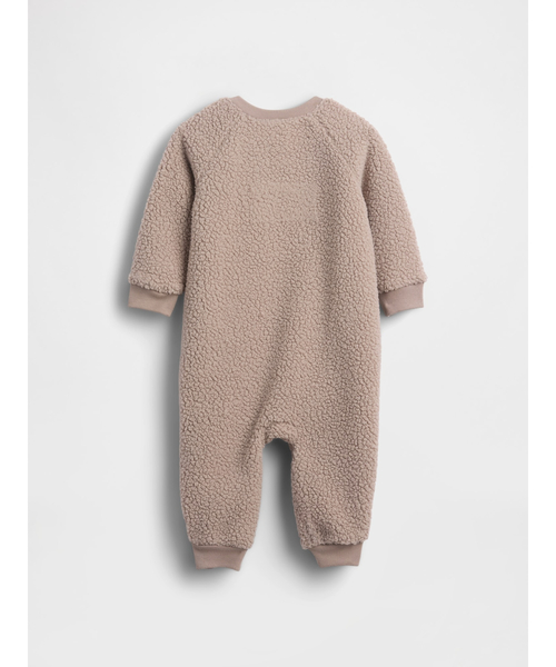 セール】GAPロゴ ボア カバーオール (ベビー)（ロンパース）｜GAP