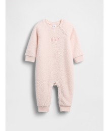GAP | GAPロゴ ボア カバーオール (ベビー)(ロンパース)