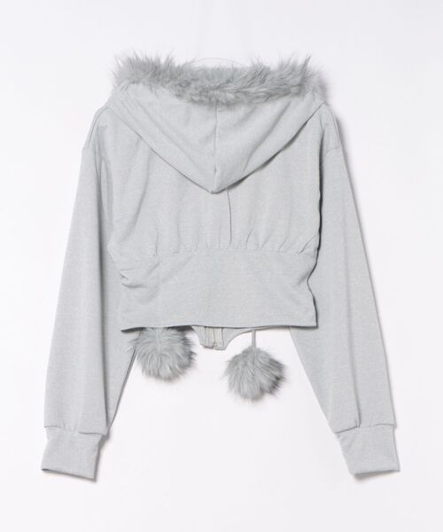 almo（アルモ）の「【LAMPOON】コルセットジップパーカー（パーカー・レディース・グレー・SMALL/MEDIUM/LARGE）」の11枚目の写真