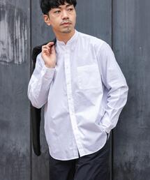 URBAN RESEARCH ROSSO MEN | アーバンリラックスバンドカラーシャツ(シャツ/ブラウス)