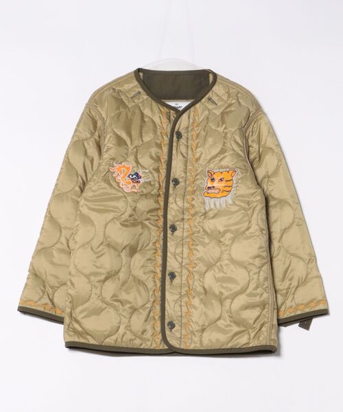 HOUSTON(ヒューストン)の「HOUSTON M-65 ベトジャンライナー(ブルゾン・メンズ・オリーブドラブ/ブラック・SMALL/MEDIUM/LARGE/XX-SMALL/X-SMALL)」の10枚目の写真