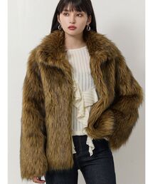 ステンカラーコート（フェイクファー）ファッション通販 - ZOZOTOWN