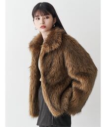 ステンカラーコート（フェイクファー）ファッション通販 - ZOZOTOWN