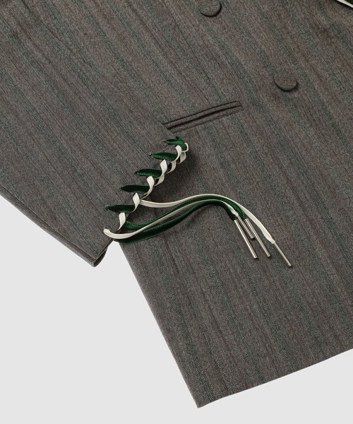 DRIES VAN NOTEN（ドリスヴァンノッテン）の「BLINK EMB 2250 W.W.JACKET（テーラードジャケット・レディース・グレー系その他・S）」の7枚目の写真