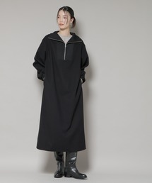 ハーフジップ」に該当するワンピースファッション通販 - ZOZOTOWN