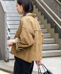 JOURNAL STANDARD（ジャーナルスタンダード）の「《追加3》ライトオンスデニムクロップドシャツ（シャツ/ブラウス）」