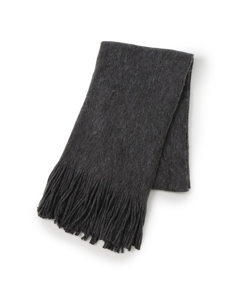 VIS（ビス）の「ミンクタッチもちもちストール（ストール/ショール・レディース・キナリ/チャコールグレー/ベージュ系その他/レッド・FREE）」の15枚目の写真