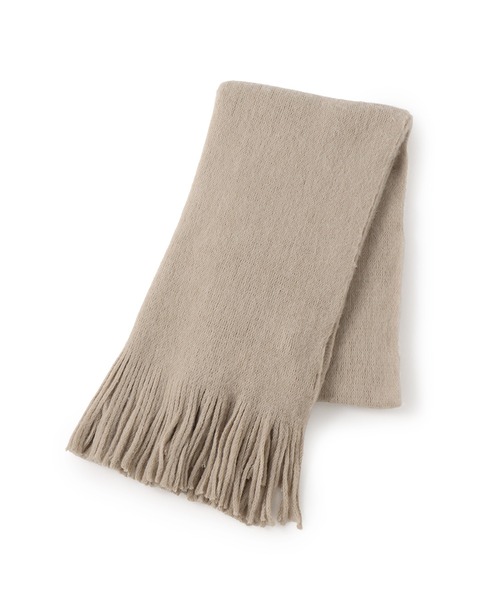 VIS（ビス）の「ミンクタッチもちもちストール（ストール/ショール・レディース・キナリ/チャコールグレー/ベージュ系その他/レッド・FREE）」の10枚目の写真