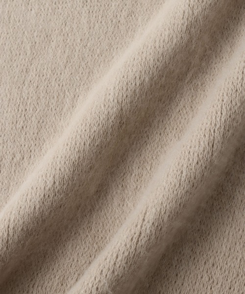 VIS（ビス）の「ミンクタッチもちもちストール（ストール/ショール・レディース・キナリ/チャコールグレー/ベージュ系その他/レッド・FREE）」の16枚目の写真