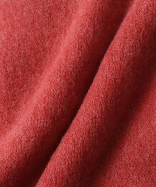 VIS（ビス）の「ミンクタッチもちもちストール（ストール/ショール・レディース・キナリ/チャコールグレー/ベージュ系その他/レッド・FREE）」の19枚目の写真